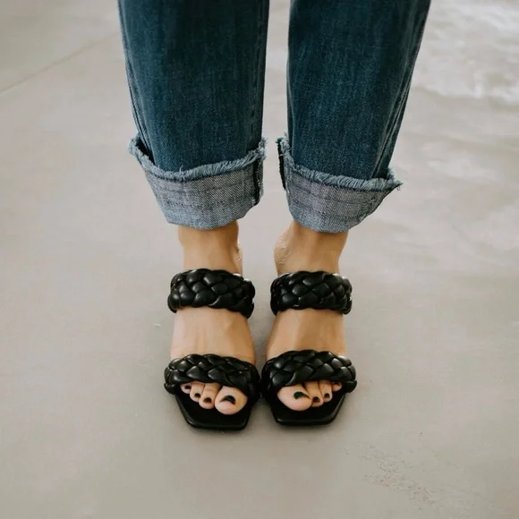 Aluna Braided Slide Sandal - Picture 2 of 8